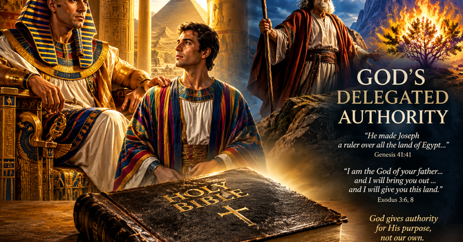 Pharaoh, Joseph, the Brothers and God's Good Delegated Authority