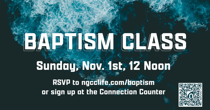 Baptism Class
