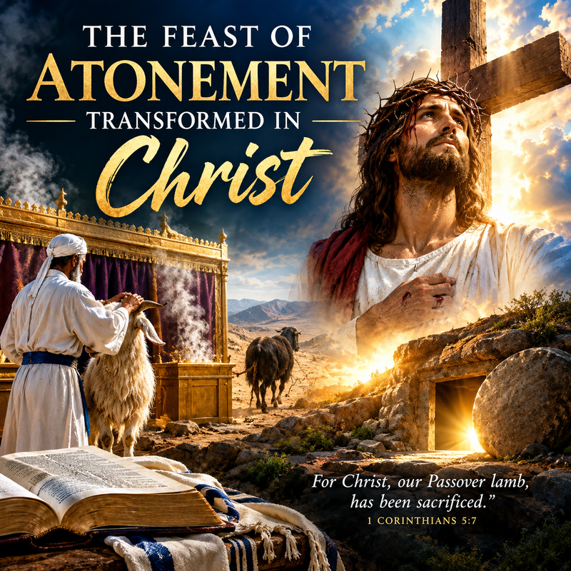 The Feast of Atonement - Transformed in Christ