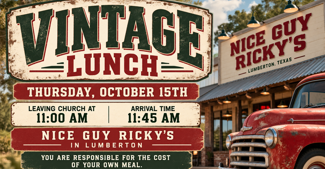 Vintage Lunch - Nice Guy Ricky's