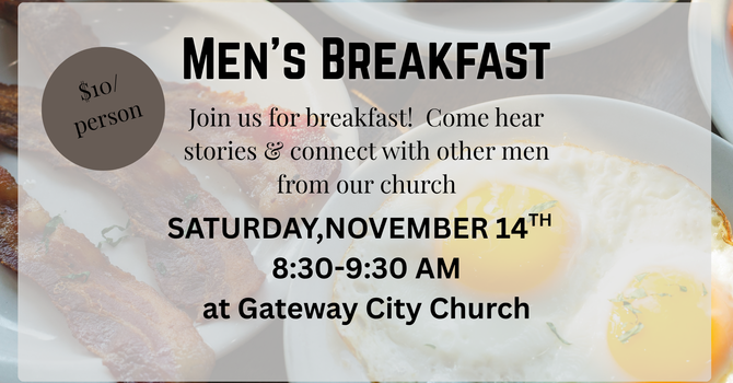 Men’s Breakfast