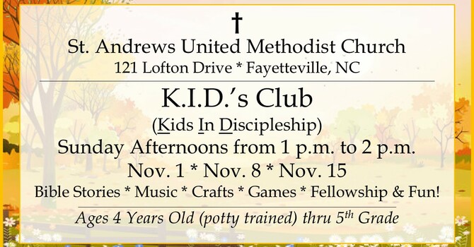 K.I.D.'s Club (Kids In Discipleship)