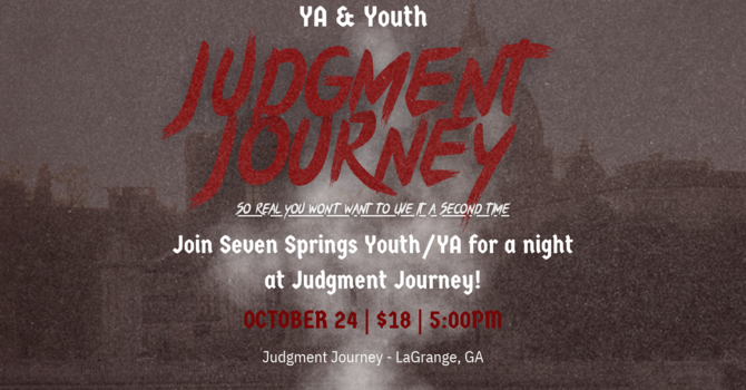 Youth/YA Judgement Journey Outing