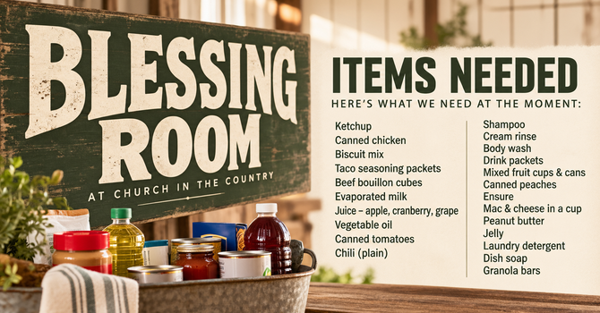 Blessing Room Needs image