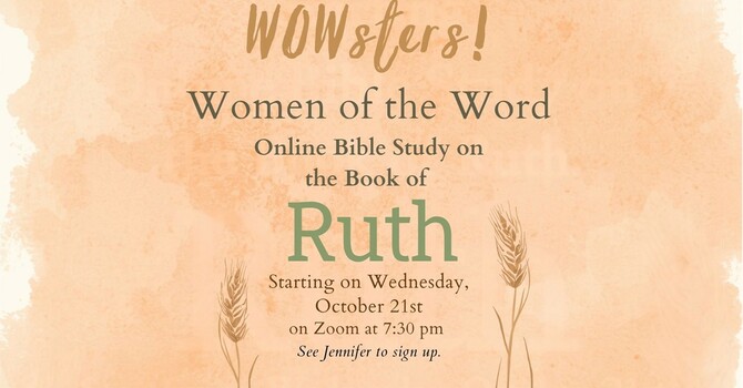 WOW Bible Study: The Book of Ruth
