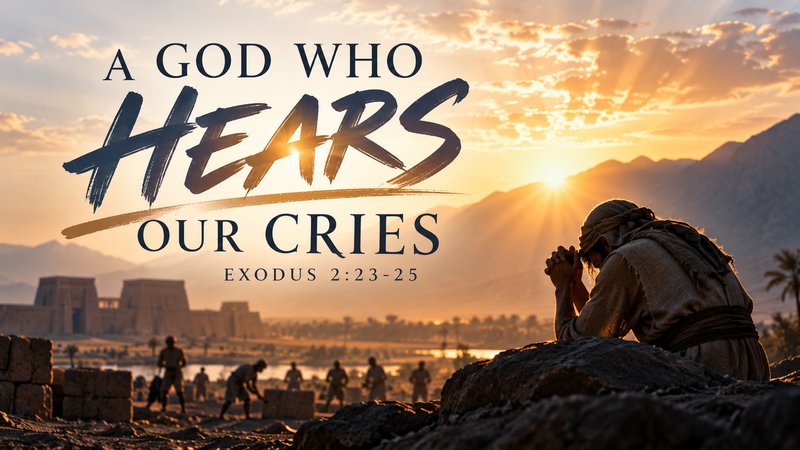 A God who hears our cries