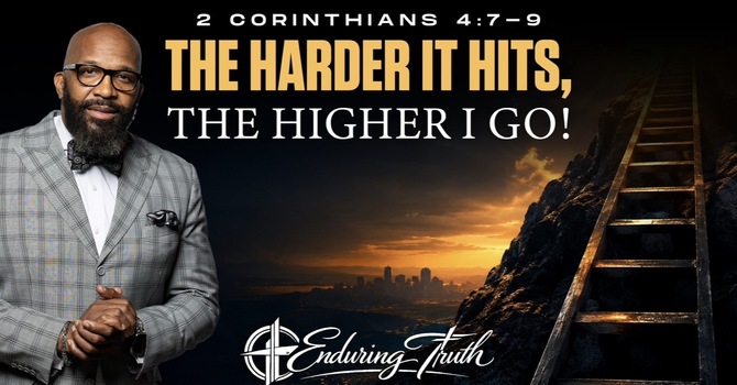 THE HARDER IT HITS, THE HIGHER I GO