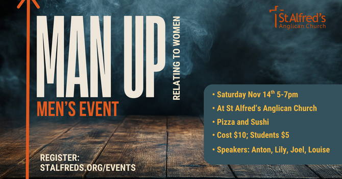 MAN UP! Men's event 