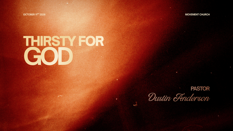 Thirsty for God