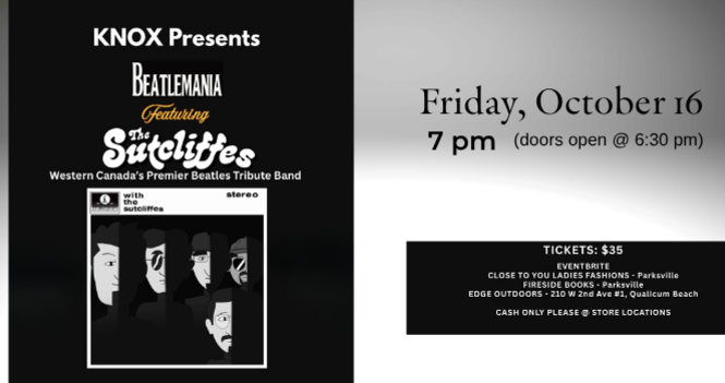 KP...Beatlemania, featuring The Sutcliffes