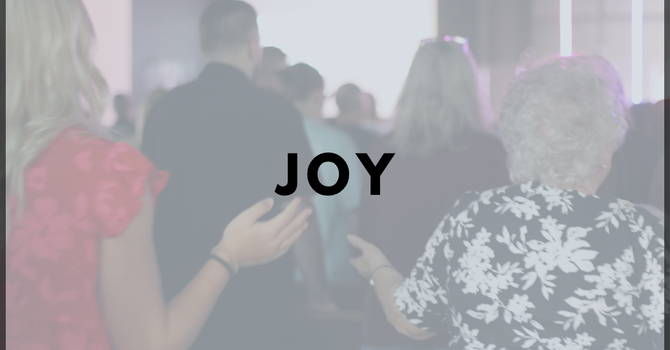 THERE IS JOY IN WORSHIPPING TOGETHER