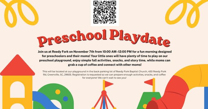 Preschool Playdate