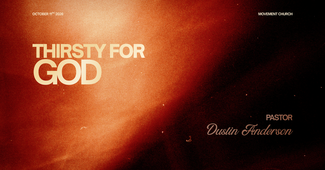 Thirsty for God