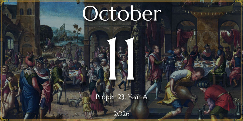 October 11th, 2026