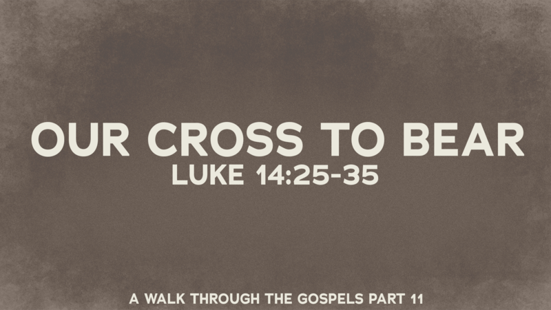 Our Cross to Bear