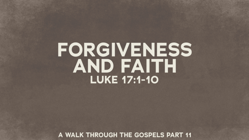 Forgiveness and Faith
