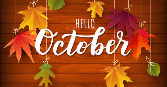 October Newsletter