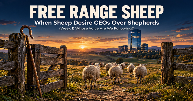 Free Range Sheep: When Sheep Desire CEOs Over Shepherds