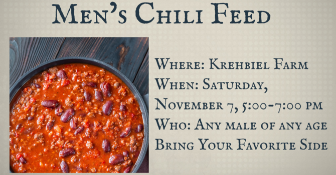 Men's Chili Feed