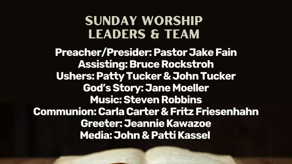 Leading us in Worship
