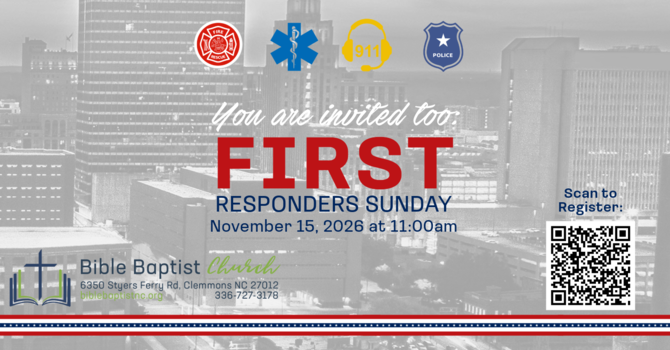 First Responders Sunday
