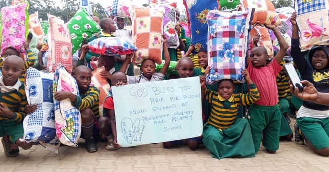 One Girl, One Idea, Pillows for Kids