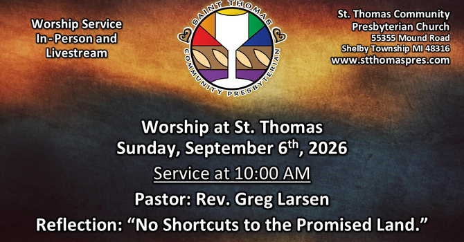 "No Shortcuts to the Promised Land."