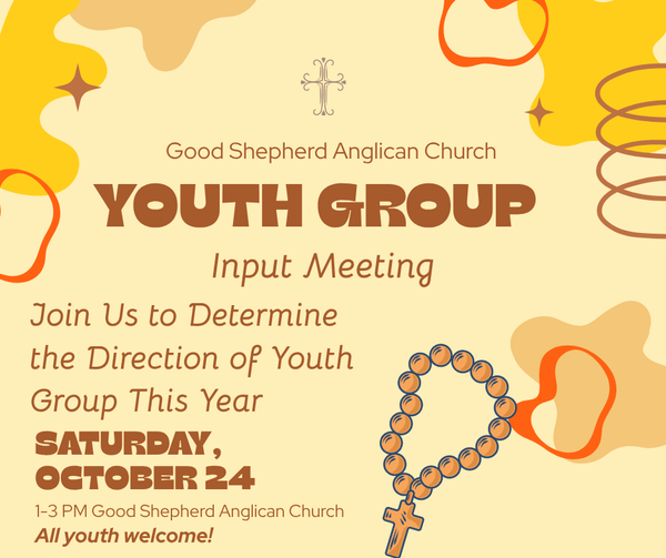 Youth Group Input Meeting