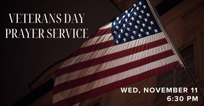 Veterans Day Prayer Service