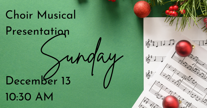 Adult Choir Christmas Presentation