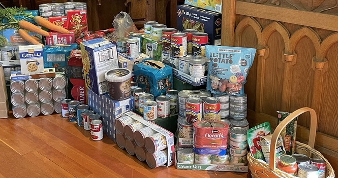 Thank You for Your Thanksgiving Food Donations