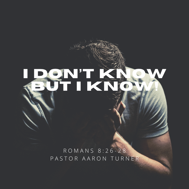 I Don't Know...But I Know