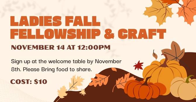 Ladies Fall Fellowship