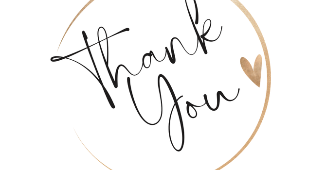 119th Church Anniversary ~ Thank You image