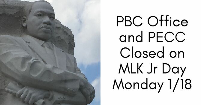 PBC Closed MLK Day