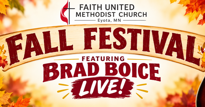  Help Us Make Our Fall Festival Happen! 