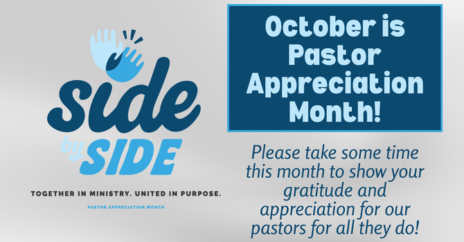 Pastor Appreciation Month