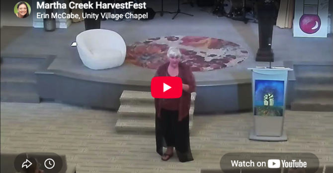 Martha Creek Shares A HarvestFest Message