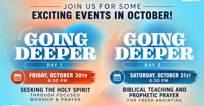 Going Deeper Retreat