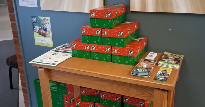 Operation Christmas Child Shoeboxes