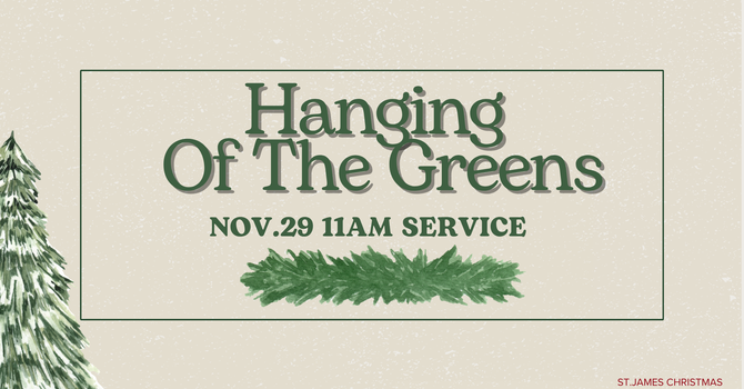 Hanging Of The Green Service 