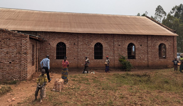Diocese Helps Buy Metal Roofs for Buyé Churches