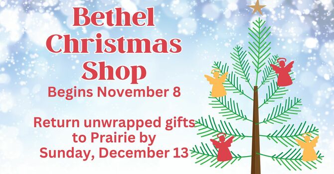 Bethel Christmas Shop Donations