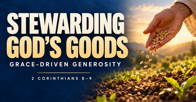 Grace Driven Generosity