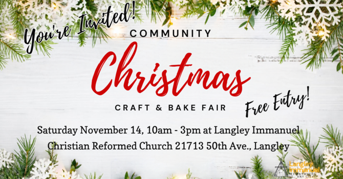 Community Christmas Craft Fair