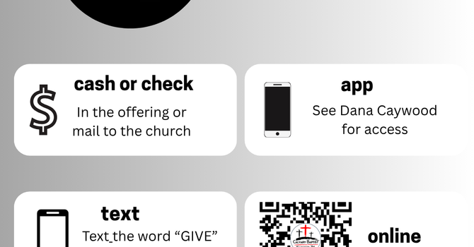 Four Ways to Give
