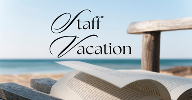 Pastor Eliza on Vacation image