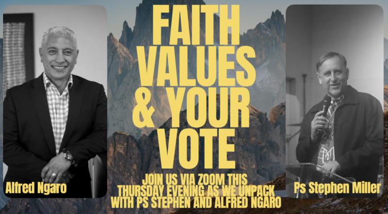 Faith, Values & your Vote