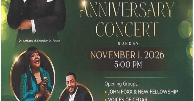 159th Anniversary Concert — Cedar Street Baptist Church of God image