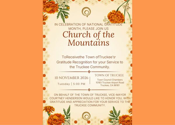 A Special Honor for Church of the Mountains: Mark Your Calendars!